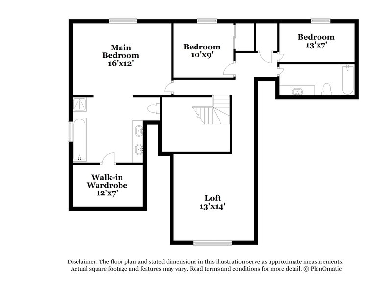 3,335/Mo, 7649 Heavenly Peak St Las Vegas, NV 89166 Floor Plan View 2