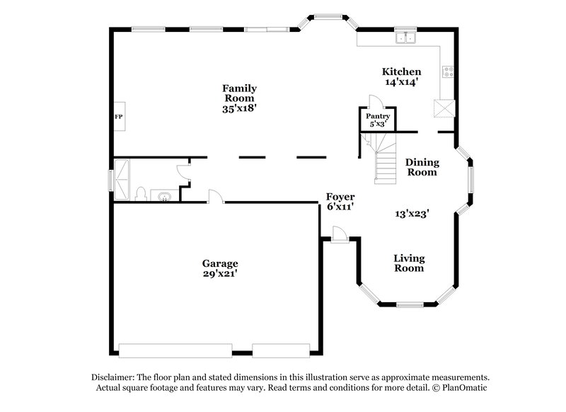 3,120/Mo, 537 Copper View St Henderson, NV 89052 Floorplan View