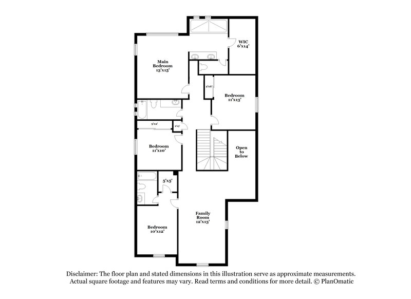 3,405/Mo, 9918 Rams Leap Ave Las Vegas, NV 89166 Floor Plan View 2