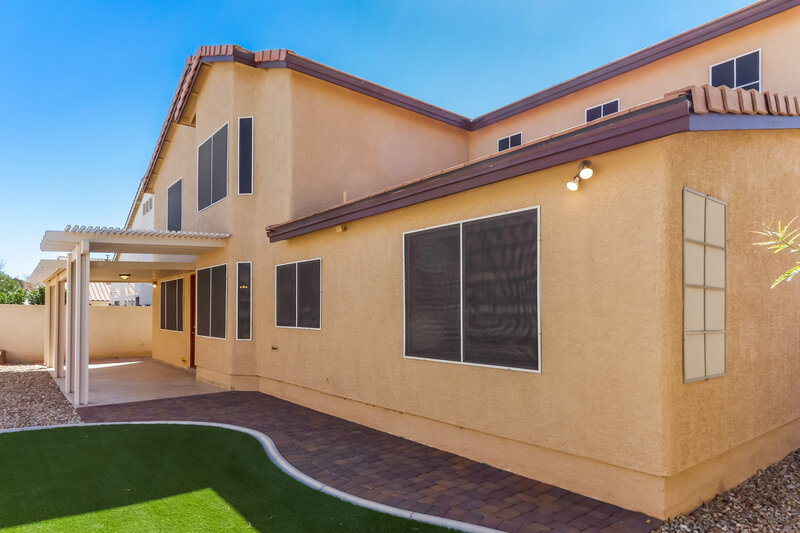 3,815/Mo, 1890 Bocale Ct Las Vegas, NV 89123 Rear View