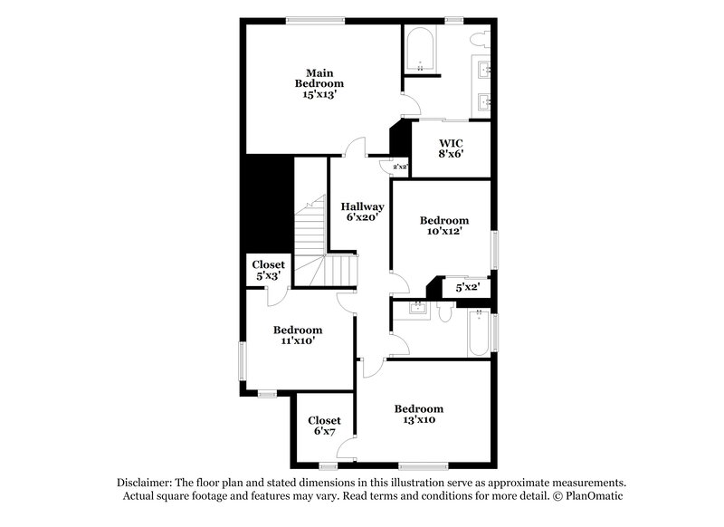 2,240/Mo, 9503 Diamond Bridge Ave Las Vegas, NV 89166 Floor Plan View 2