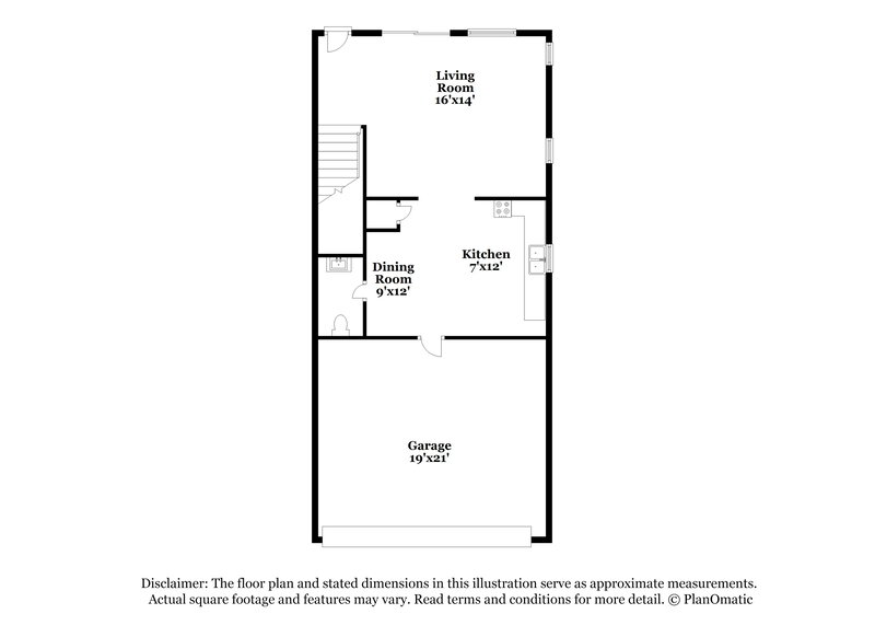 1,855/Mo, 5359 Hanging Tree Ln Las Vegas, NV 89118 Floor Plan View 2