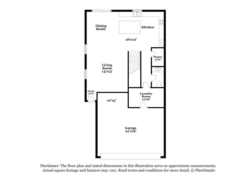 2,130/Mo, 8888 Perfect Diamond Ct Las Vegas, NV 89129 Floor Plan View