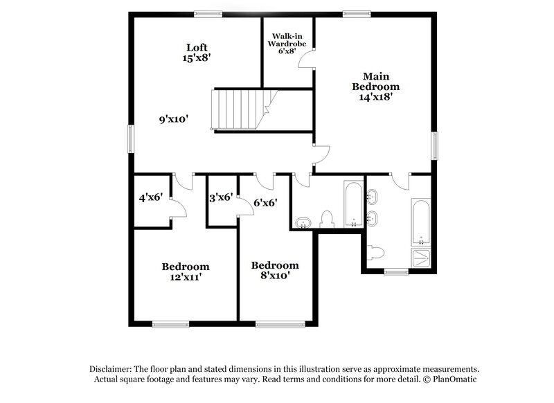 2,265/Mo, 8099 Mosaic Sunrise Ln Las Vegas, NV 89166 Floor Plan View 2
