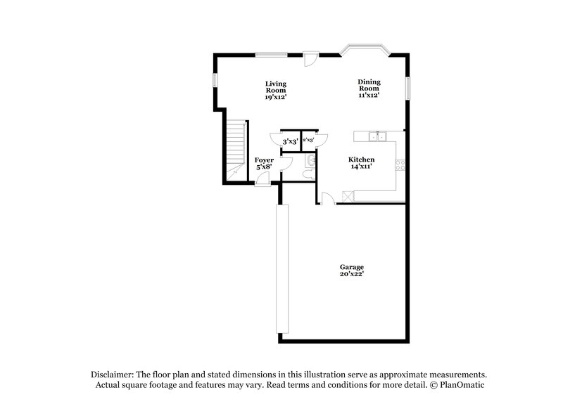 2,280/Mo, 628 Palm Wash Ln Henderson, NV 89011 Floor Plan View