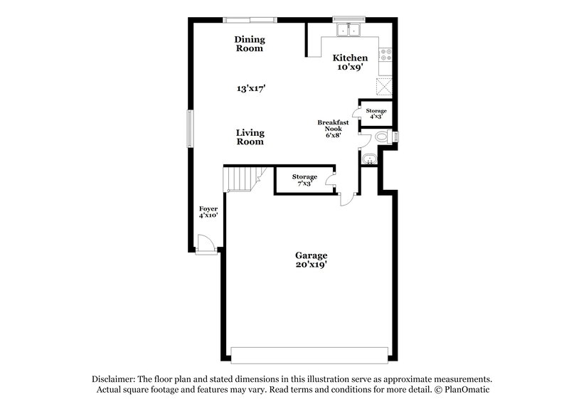 2,255/Mo, 8294 Oliver Twist Ln Las Vegas, NV 89113 Floor Plan View