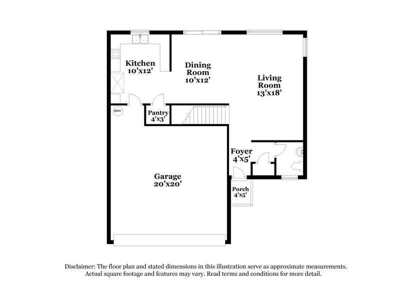 2,480/Mo, 10215 Cougar Crossing St Las Vegas, NV 89178 Floor Plan View