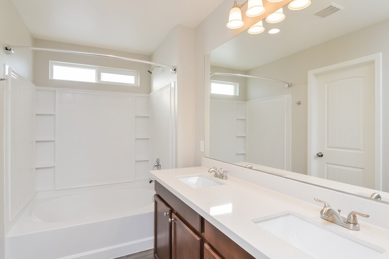 2,480/Mo, 10215 Cougar Crossing St Las Vegas, NV 89178 Main Bathroom View