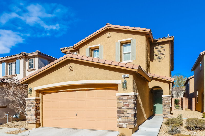 2,150/Mo, 8664 Bella Sparkle Ave Las Vegas, NV 89178 Front View
