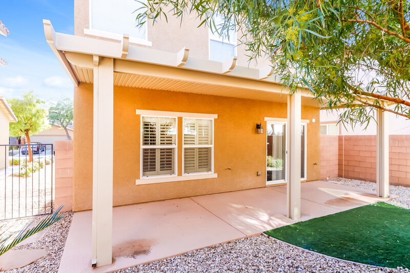 2,150/Mo, 8664 Bella Sparkle Ave Las Vegas, NV 89178 Rear View