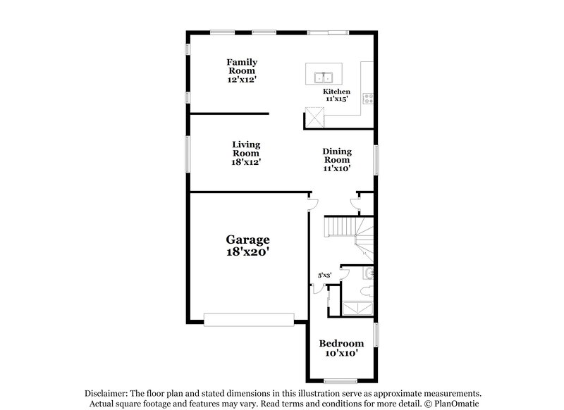 2,815/Mo, 7714 Hauck St Las Vegas, NV 89139 Floor Plan View