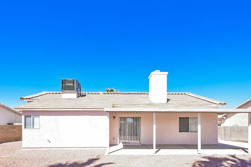 1,975/Mo, 4623 Candlas Way North Las Vegas, NV 89031 Rear View