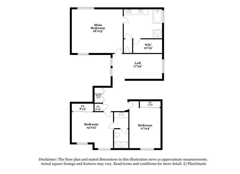 2,500/Mo, 2900 Rothesay Ave Henderson, NV 89044 Floor Plan View