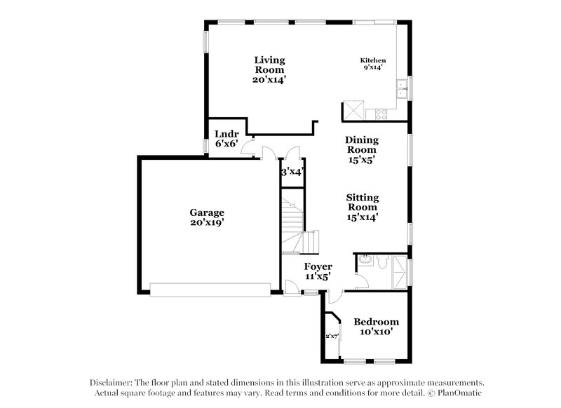2,540/Mo, 8052 Severn Valley St Las Vegas, NV 89139 Floorplan View