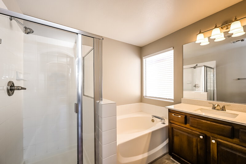 2,255/Mo, 4928 Tioga Pass Ave Las Vegas, NV 89139 Main Bathroom View
