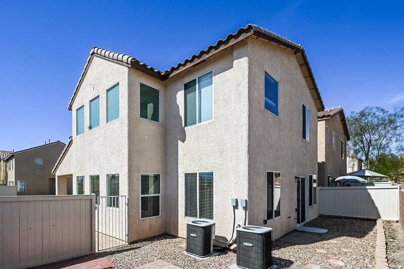 2,255/Mo, 4928 Tioga Pass Ave Las Vegas, NV 89139 Rear View
