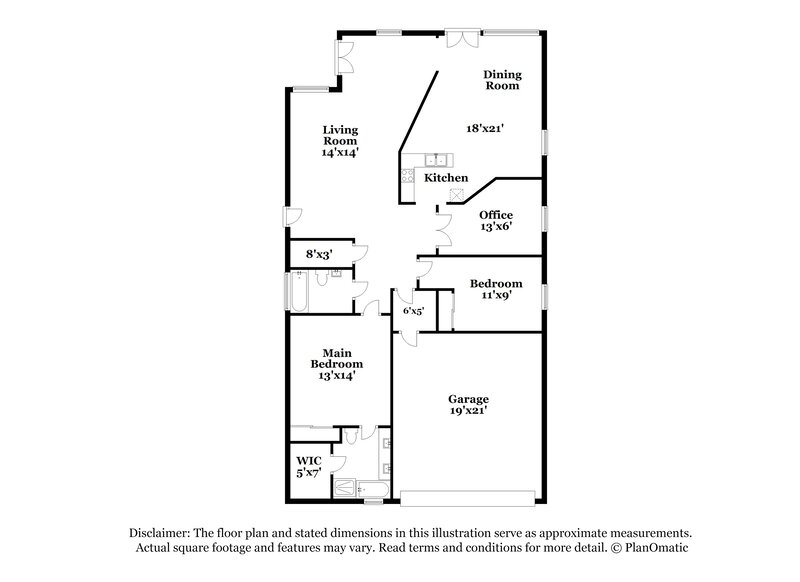 3,290/Mo, 2509 Kilmaron Cir Henderson, NV 89014 Floor Plan View