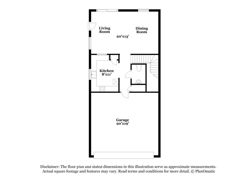 2,205/Mo, 5468 Mercantile St Las Vegas, NV 89118 Floor Plan View