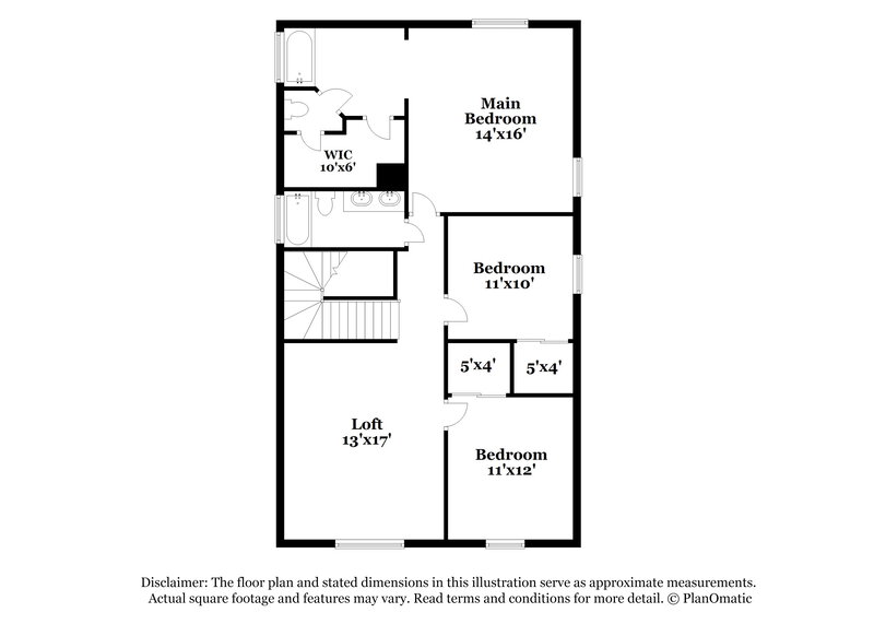 2,405/Mo, 6528 Blessed Thistle Ave Las Vegas, NV 89141 Floorplan View 2