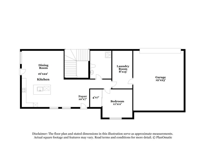 2,400/Mo, 3568 Meridale Dr Las Vegas, NV 89147 Floor Plan View