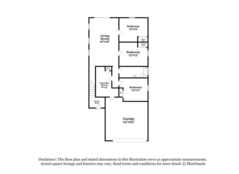 2,585/Mo, 196 Bella Milano Ave Las Vegas, NV 89183 Floor Plan View