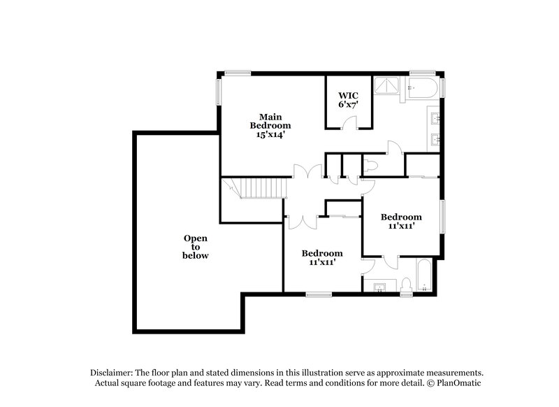2,470/Mo, 5616 Red Bluff Dr Las Vegas, NV 89130 Floor Plan View 2
