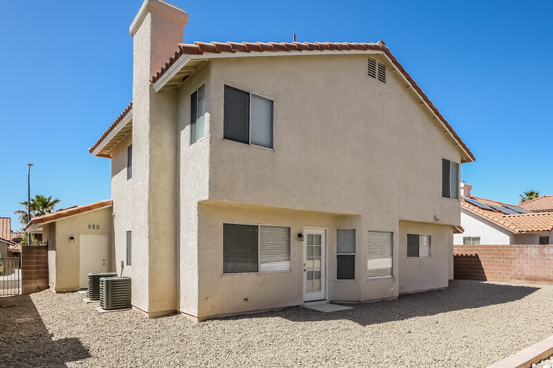 2,470/Mo, 5616 Red Bluff Dr Las Vegas, NV 89130 Rear View