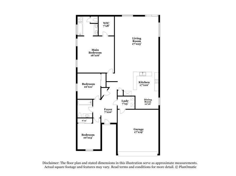 2,270/Mo, 330 Island Reef Ave Henderson, NV 89012 Floor Plan View