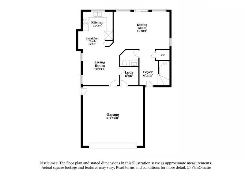 2,120/Mo, 2739 Wild Cactus Ct Las Vegas, NV 89156 Floorplan View