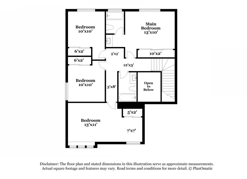 2,120/Mo, 2739 Wild Cactus Ct Las Vegas, NV 89156 Floorplan View 2