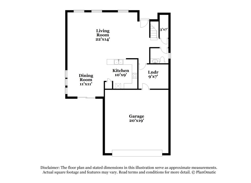 2,325/Mo, 9519 Vega Carpio Ave Las Vegas, NV 89178 Floor Plan View