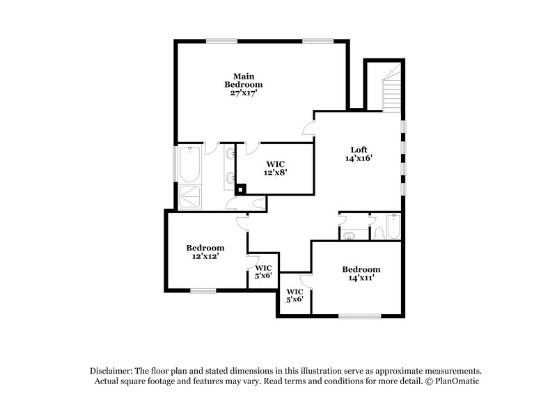 2,325/Mo, 9519 Vega Carpio Ave Las Vegas, NV 89178 Floor Plan View 2
