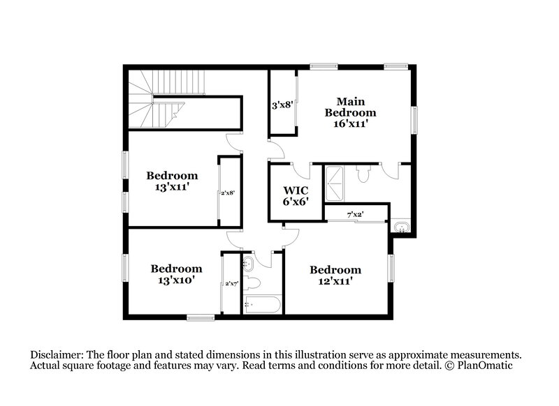 2,310/Mo, 5007 Pine Mountain Ave Las Vegas, NV 89139 Floor Plan View