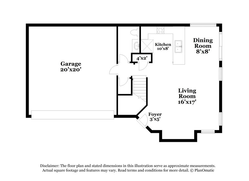 3,030/Mo, 9327 Pyrope Ct Las Vegas, NV 89148 Floor Plan View