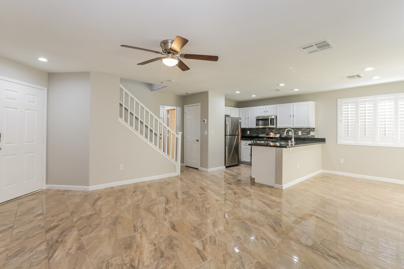 3,030/Mo, 9327 Pyrope Ct Las Vegas, NV 89148 Living Room View