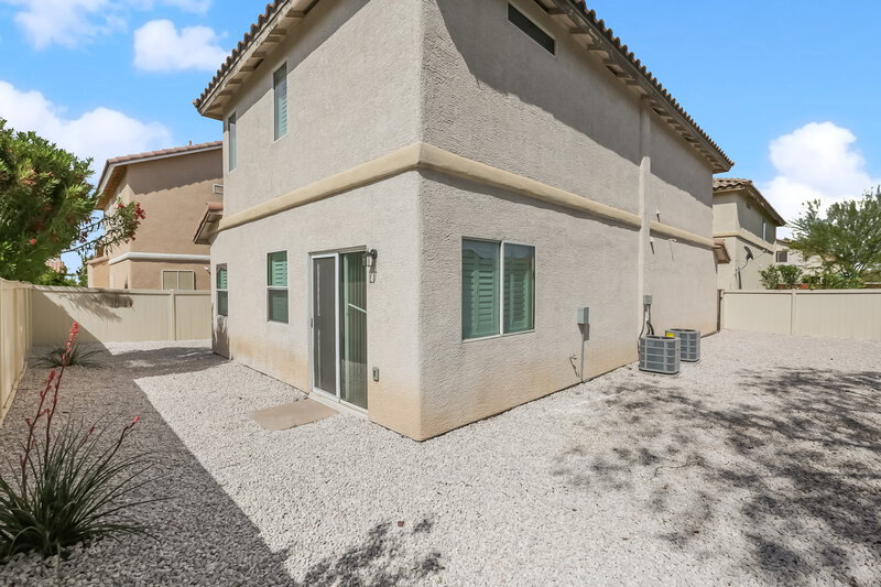 3,030/Mo, 9327 Pyrope Ct Las Vegas, NV 89148 Rear View