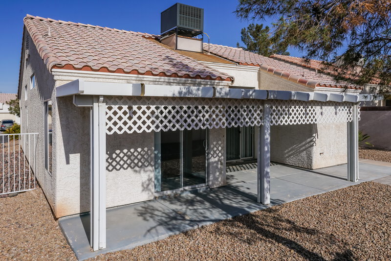2,015/Mo, 3639 Covewick Dr North Las Vegas, NV 89032 Rear View