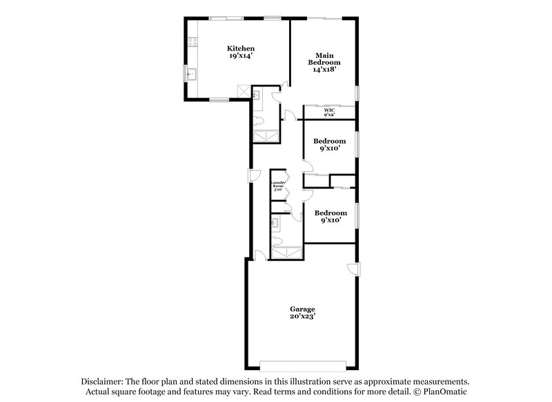 2,350/Mo, 350 Keating St Henderson, NV 89074 Floor Plan View