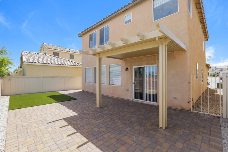 3,290/Mo, 7866 Harp Tree St Las Vegas, NV 89139 Rear View