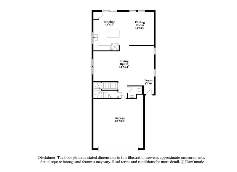 2,280/Mo, 3121 Cerone Ct Las Vegas, NV 89141 Floor Plan View