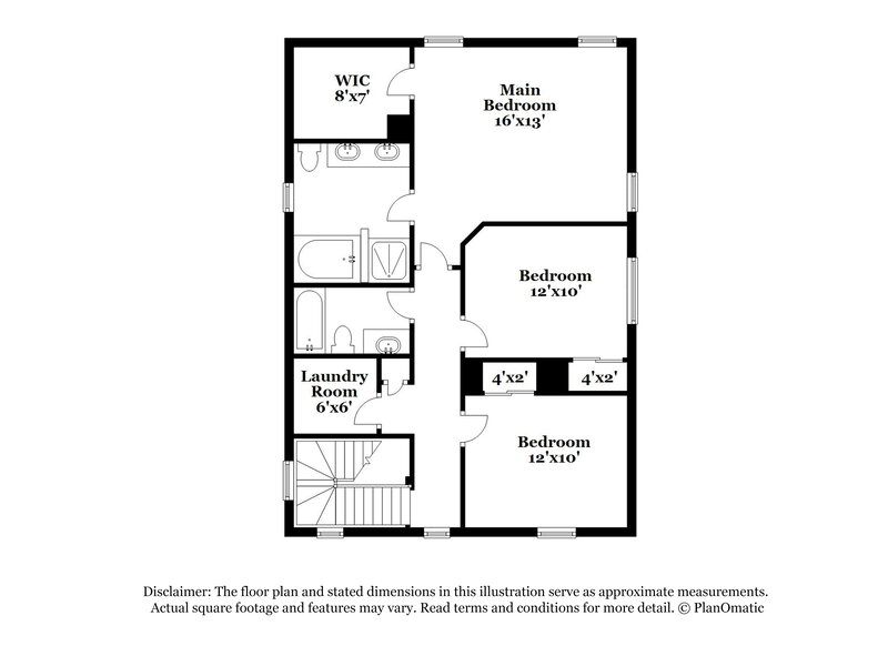 2,280/Mo, 3121 Cerone Ct Las Vegas, NV 89141 Floor Plan View 2