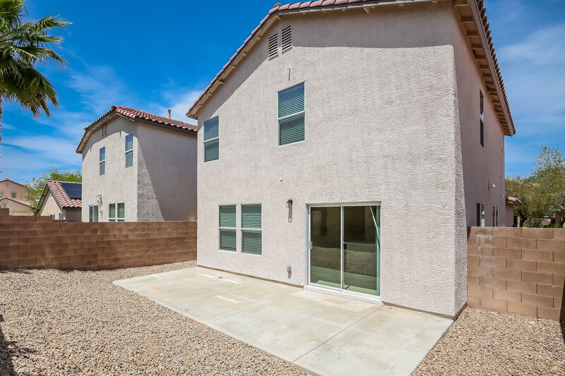 2,280/Mo, 3121 Cerone Ct Las Vegas, NV 89141 Rear View