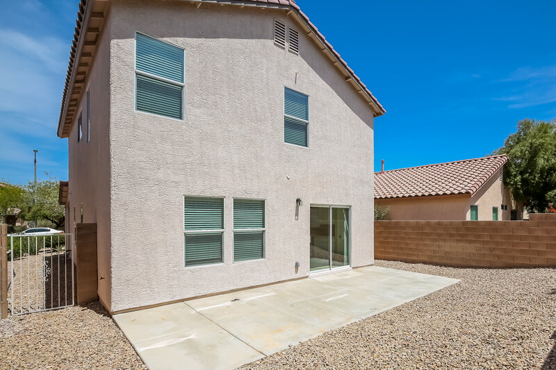 2,280/Mo, 3121 Cerone Ct Las Vegas, NV 89141 Rear View 2