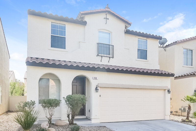 2,285/Mo, 7448 Bouquet Canyon St Las Vegas, NV 89139 Front View