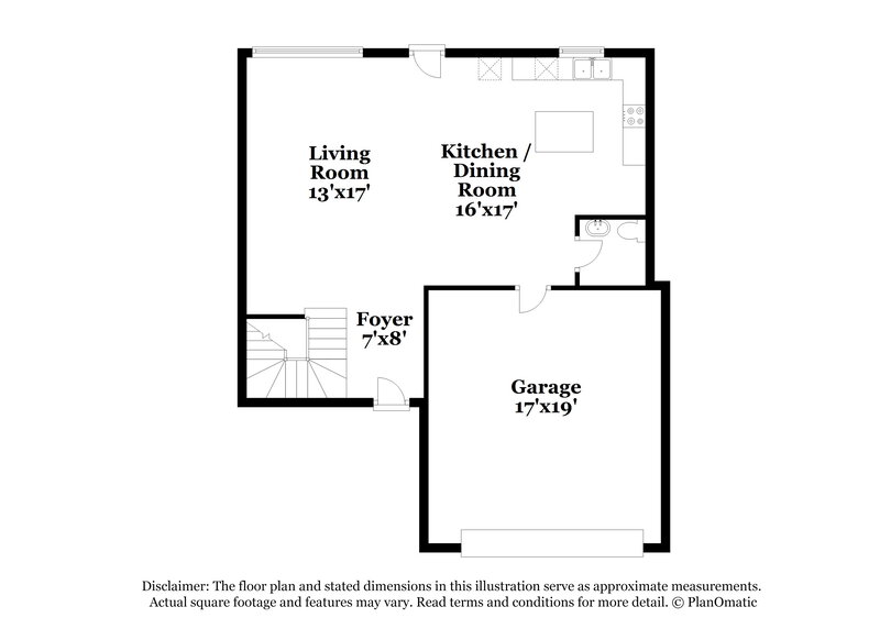 2,400/Mo, 7215 Mulberry Forest St Las Vegas, NV 89166 Floor Plan View