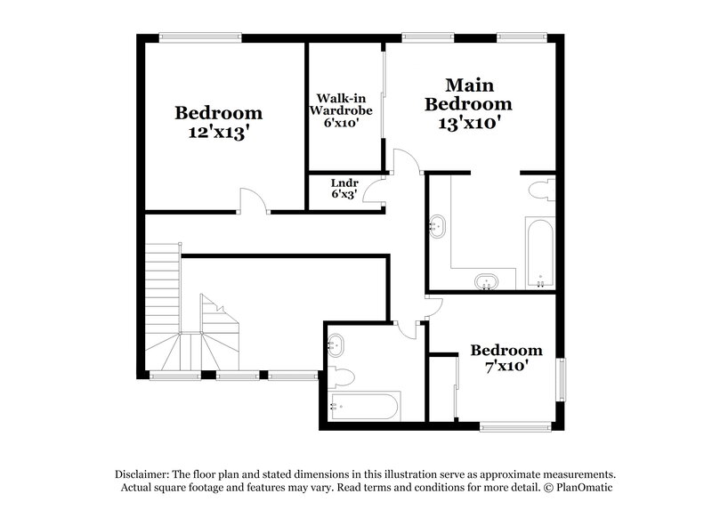 2,400/Mo, 7215 Mulberry Forest St Las Vegas, NV 89166 Floor Plan View 2