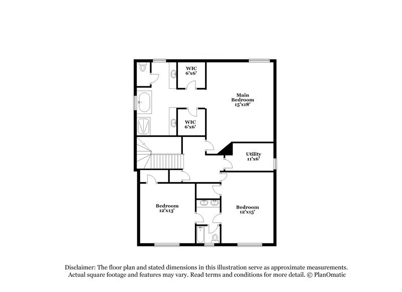 3,410/Mo, 9655 Vega Carpio Ave Las Vegas, NV 89178 Floor Plan View 2