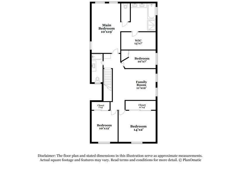 2,500/Mo, 6244 W Haleh Ave Las Vegas, NV 89141 Floor Plan View 2
