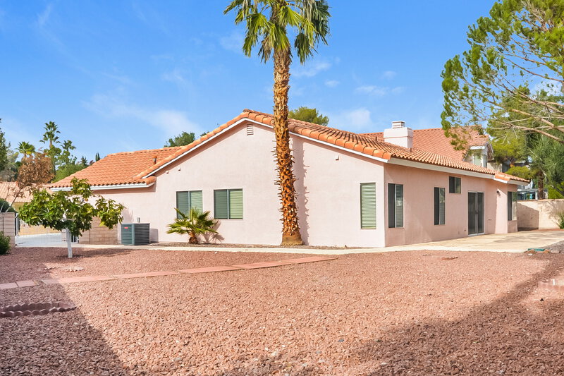 2,255/Mo, 2824 Deep Water Cir Las Vegas, NV 89117 Rear View