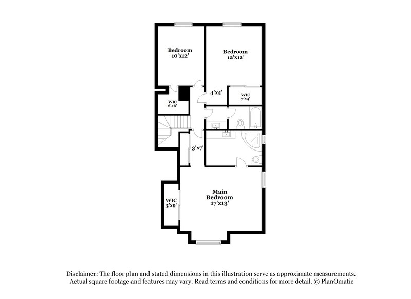 2,080/Mo, 5594 Calais Ct Las Vegas, NV 89118 Floor Plan View 2